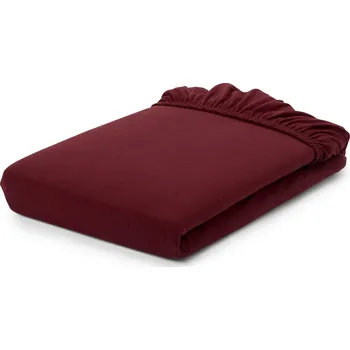 Prostěradlo 715983 - Tchibo - Žerzejové napínací prostěradlo - barva: červená