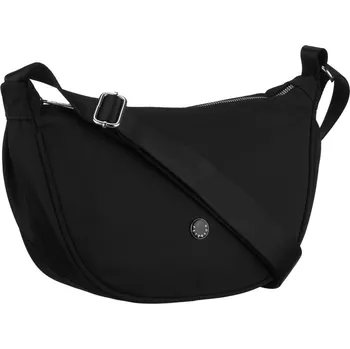 Kabelka Peterson polyesterová taška přes rameno, jednokomorová s vnější kapsou Barva: Černá