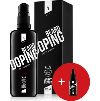 Péče o vousy Přípravek podporující růst vousů Angry Beards Beard Doping