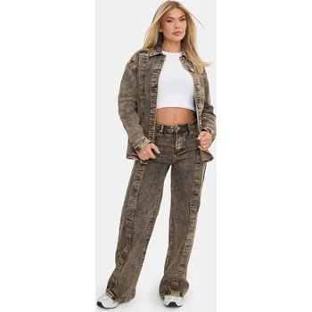 Dámské džíny Džíny I Saw It First Brown 5809141 10 (S)