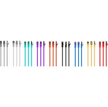 Síťový kabel Gembird PP6A-LSZHCU-50M Síťový kabel Šedý Cat6a S/FTP (S-STP)