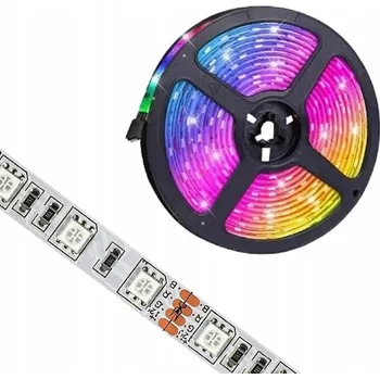 LED páska LED pásek eco light RGB 300 LED 14,4 W/m 12 V IP20 5 m