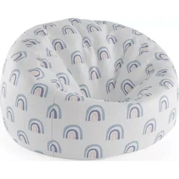 Sedací pytel Sablio Sedací vak Cocoon Duha - 75 x 45 x 35 cm