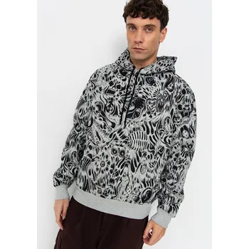 Pánská mikina Baker Nightmare HD (heather grey) XL, šedá