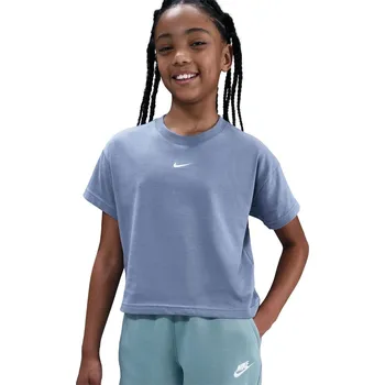 Dívčí tričko Tričko Nike Indigo 6918706 7-8 (S)