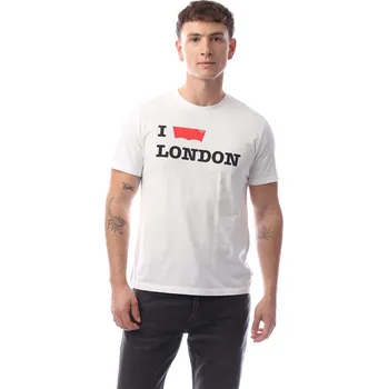 Pánské tričko Tričko Levis London White 4359565 L