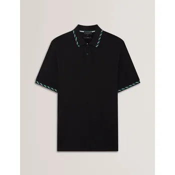 Pánské tričko Tričko Ted Baker Black 6180698 XS (1)