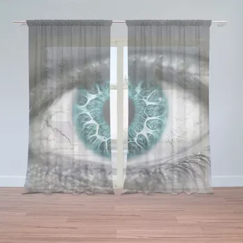 Záclona Sablio Záclony Modré oko: 2ks 150x250cm