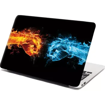 samolepka Sablio Samolepka na notebook Ohnivé pěsti - 29x20 cm