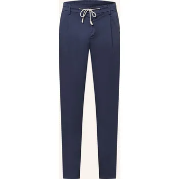 Eleventy Pánské Chino Kalhoty Extra Slim Fit, tmavě modrá, 48