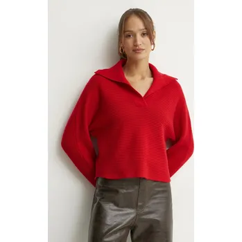 Pánský svetr Vlněný svetr MAX&Co. 2516361021200 červená 33X, vel. M