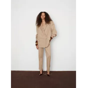 La Mania Společenské kalhoty DANA 2 Béžová Classic Fit 36