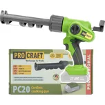 Aku vytlačovací pistole Procraft PC20bb, bez aku