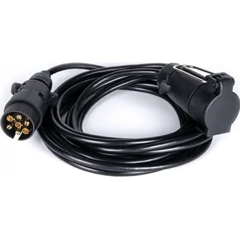 Prodlužovací kabel Elektrický kabel KAMAR E1223 5m 12V zástrčka/zásuvka 7pinový