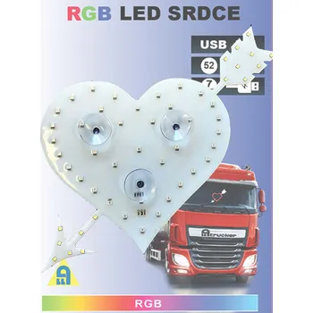 Světelné RGB srdce