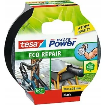 Lepicí páska TESA 56431-00000 Vnitřní a venkovní lepicí páska 10 m, černá/stříbrná