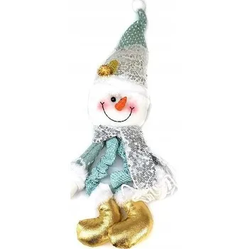 Vánoční dekorace DEKORACE SNĚHULÁK SKŘÍTEK VÁNOČNÍ dárek Vánoce