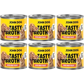 Krmivo pro psa John Dog krmivo pro psy, hovězí, 0,14 kg