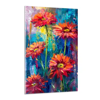 Obraz Obraz na plátně Červené gerbery , jednodílný 4233AX