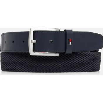 Opasek Pásek Tommy Hilfiger pánský, tmavomodrá barva, AM0AM13376 59X, vel. 110