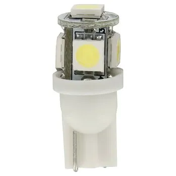 Autožárovka Žárovka 5xLED, 24-28V, T10 W2,1x9,5d - bílá