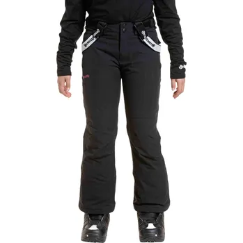 Snowboardové kalhoty Dětské dívčí snowboardové kalhoty Meatfly Girly Black 25/26