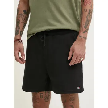 Pánské kraťasy Tommy Jeans pánské černé šortky 20004657-2189604