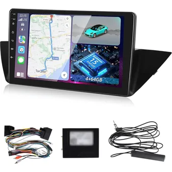 Auto Hi-Fi AJ002-OB Android 15, 10,1" IPS, 4+64 GB, DSP, Carplay, pro BMW X1 E84
