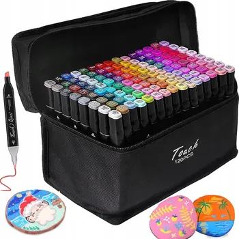 FIXY FIXY POPISOVAČE FIXY OBOUSTRANNÉ SADA 120 KS + TAŠKA