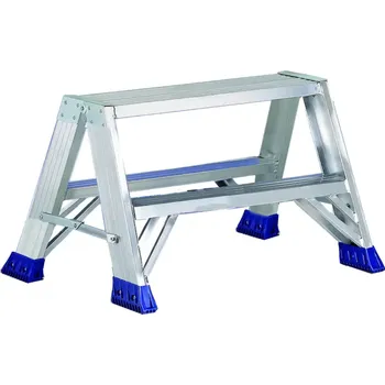 Žebřík Svelt PUNTO LARGE S Široké oboustranné schůdky - 2 až 5 stupňů Počet stupňů včetně posledního páru: 2+2