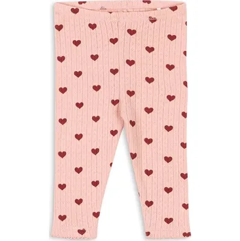Dívčí legíny Dětské bavlněné legíny Konges Sløjd MINNIE PANTS GOTS KS104515.9BYA růžová 30X, vel. 122-128