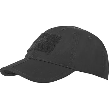 Kšiltovka Helikon-Tex® Čepice Helikon Folding Cap, PolyCotton Ripstop - Černá