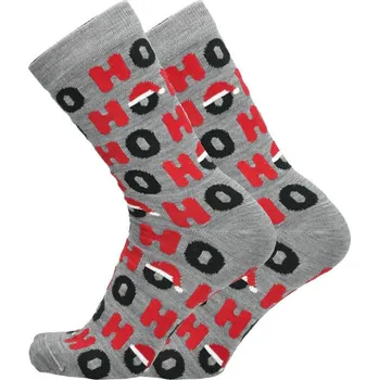 Pánské ponožky Merino ponožky HO-HO-HO 43-46