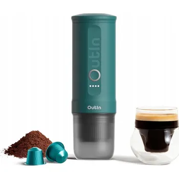 Kávovar Bezdrátový automatický kávovar Outin OTEM-01 NANO šedý