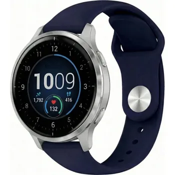 Řemínek na hodinky Řemínek e-smart24 pro Garmin 22mm modrý