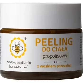 Tělový peeling Miodowa Mydlarnia tělový peeling Propolisový 60g