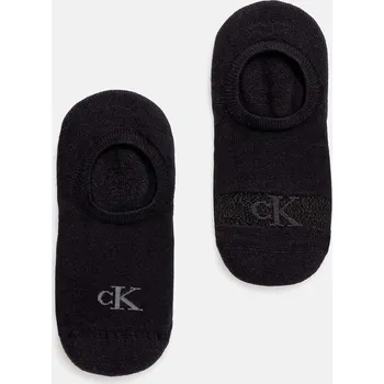 Pánské ponožky Ponožky Calvin Klein Jeans 2-pack dámské, černá barva, 701230601 701230601.NOS 99X, vel. 39/42