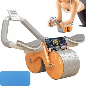 VÁLEC / KOLEČKO NA CVIČENÍ BŘIŠNÍCH SVALŮ - SADA