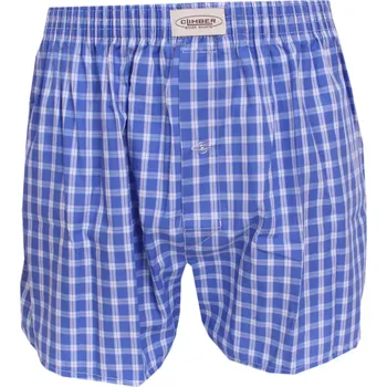 Trenýrky Moderní plátýnkové trenýrky Climber 3100C19 modrá kostička velikost XL-54/56