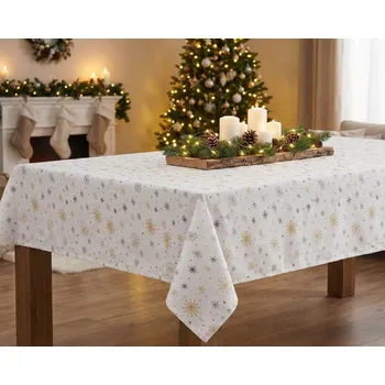 ubrus Ubrus Zima šedá 115x140