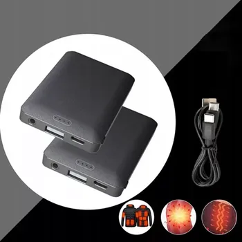 Powerbanka Sada 2ks powerbanka, černá, 2x 5000 mAh, 2x95g