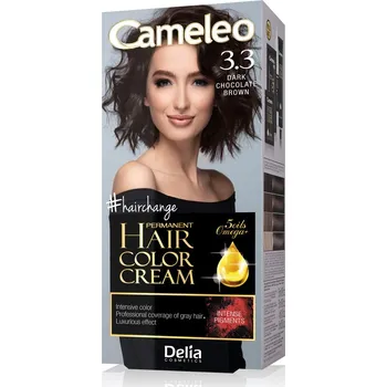 Barva na vlasy CAMELEO Omega + Barva na vlasy 3.3 - tmavě čokoládová 50ml