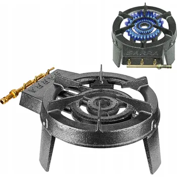 Průmyslové topidlo Plynový taburet Profi Seller litinový 9,8 kW 1 hořák