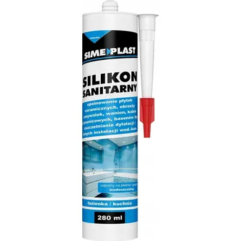 stavební silikon Silikon Simeplast transparentní 280 ml