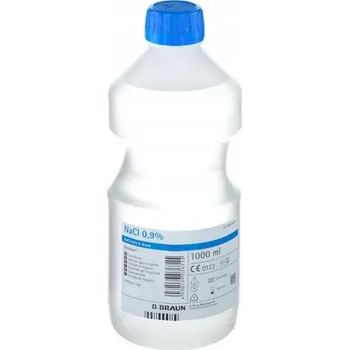 Dezinfekce Izotonický roztok fyziologického roztoku soli 0,9 % NaCl B. Braun 1000 ml