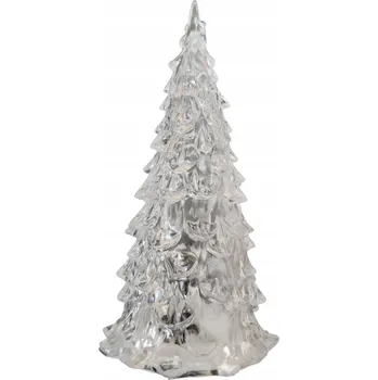 Vánoční dekorace SVÍTÍCÍ VÁNOČNÍ STROMEK LED DEKORACE AKRYLOVÁ FIGURKA VÁNOČNÍ DÁREK