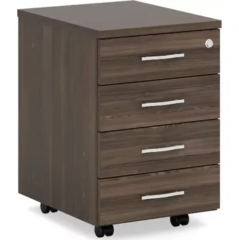 Zásuvkový kontejner Mobilní kontejner LENZA EXPRES TB-04(U) ořech Milano (MN)