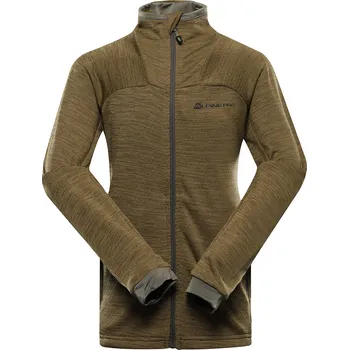 Dámská mikina Dětská rychleschnoucí mikina ALPINE PRO ONNECO 3 zelená 116-122