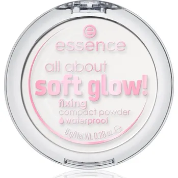 Make-up essence All About Soft Glow! transparentní fixační pudr pro rozjasnění pleti 8 g