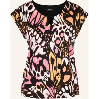 Dámské tričko Marc Cain Dámské Tričko, růžová / oranžová / černá, 38